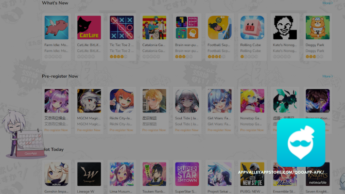 qooapp ios downloading apps and games